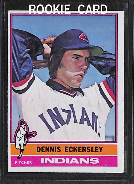 1976 Topps Baseball Card Complete Set of 660 Cards w. Dennis Eckersley Rookie Card