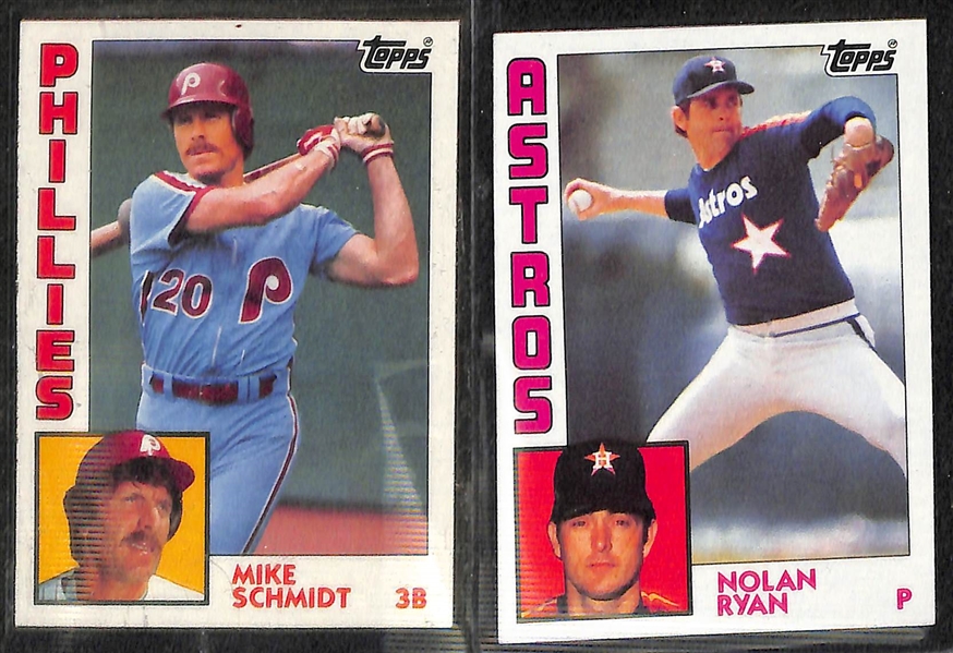 Lot of 3 - Topps Baseball Sets - 1983, 1984, 1985