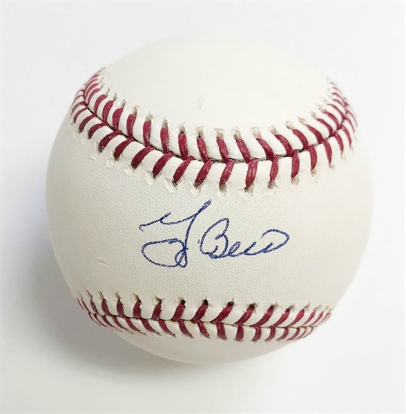 Yogi Berra Signed American League Baseball - Steiner