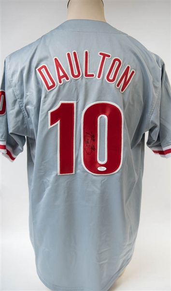 Darren Daulton Signed Philadelphia Phillies Jersey - JSA