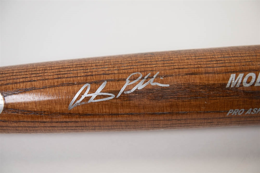 Andrew Pullin Signed Game Used Phillies Bat