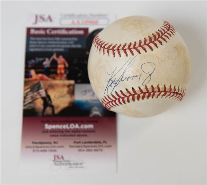 Ken Griffey Jr Signed American League Baseball - JSA