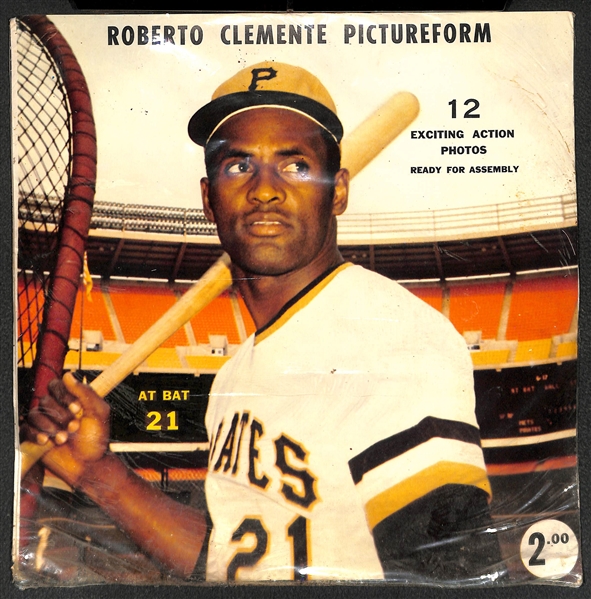 1970-72 Roberto Clemente Pictureform Pack, Directly From Clemente's Family (Comes with Copy of the letter of provenance from Roberto's Wife Vera)
