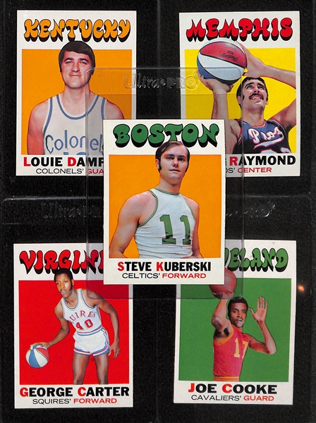 Over 450 Pack-Fresh 1971-72 Topps Basketball Cards in Vending Box