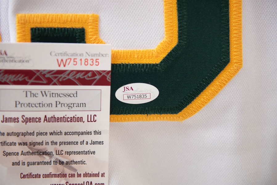 Jose Canseco Signed Athletics Jersey - JSA