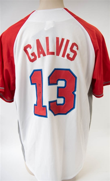 Freddy Galvis Signed Phillies Jersey