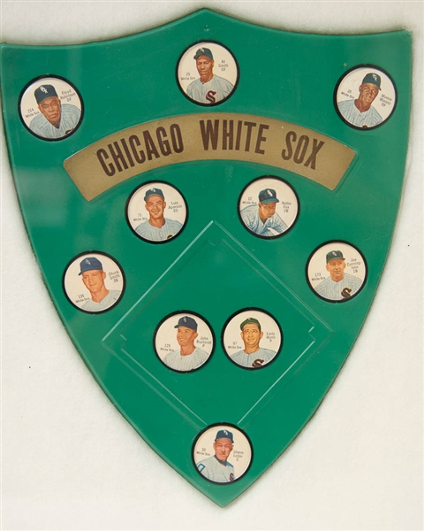 1962 Salada Chicago White Sox Coins & Shield
