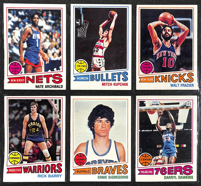 1977 Topps Basketball Complete Card Set