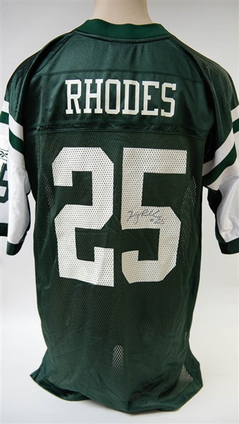 Ray Rhodes Signed New York Jets Jersey