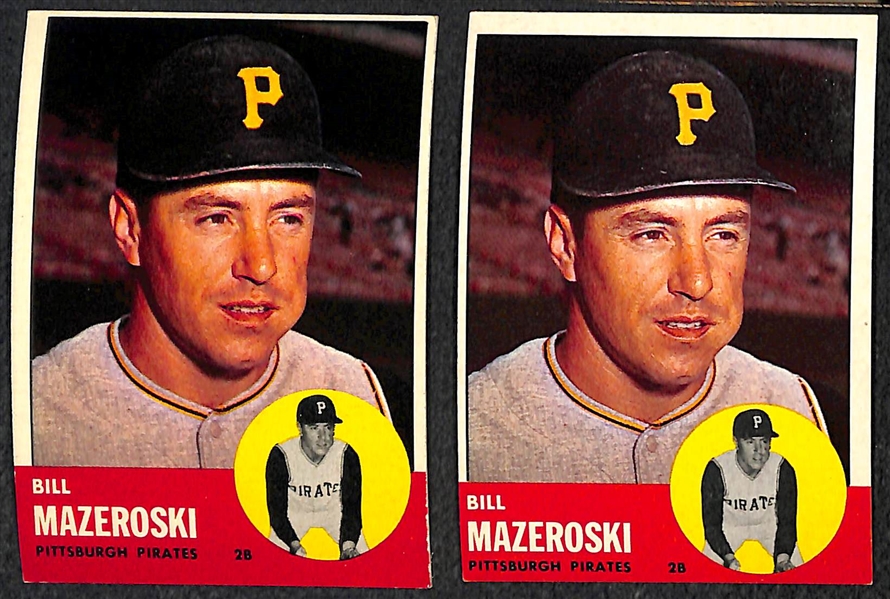 1963 Topps Baseball - 420 Assorted Cards Fresh From Vending Box