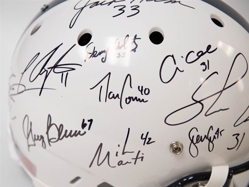 Penn State Legends Signed Full Size Replica Helmet - JSA