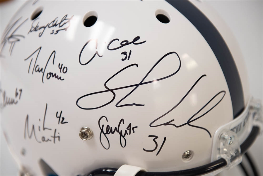 Penn State Legends Signed Full Size Replica Helmet - JSA
