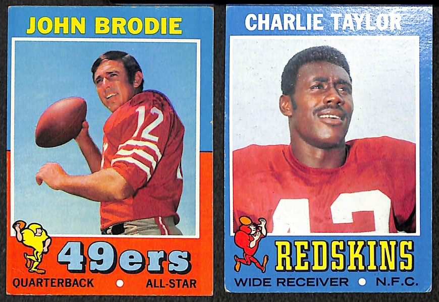 John Brodie Football Cards