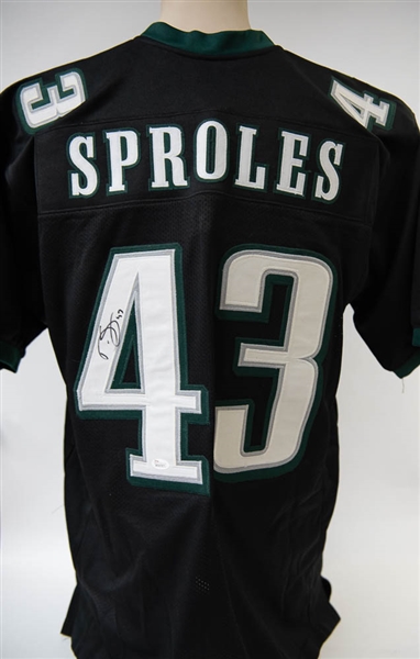 Darren Sproles Signed Philadelphia Eagles Style Jersey - JSA