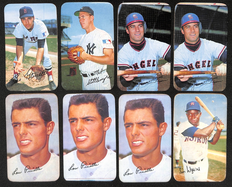 Grouping of Topps Super Baseball & Football Cards - 1964-1971