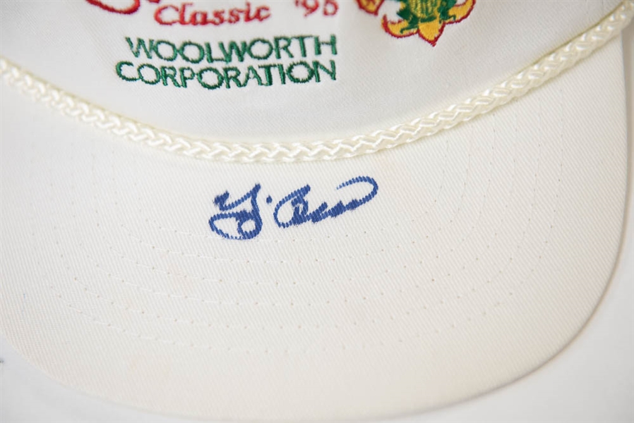 Yogi Berra Signed Baseball Hat - PSA