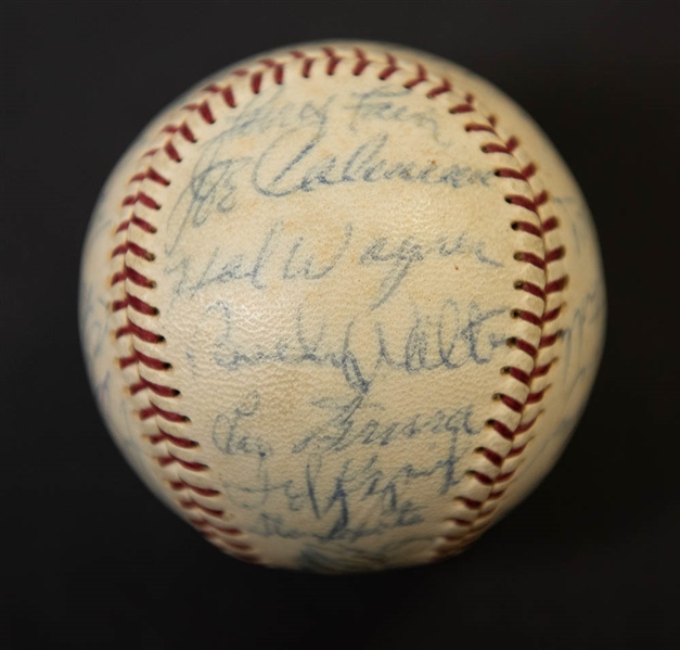 1952-57 Philadelphia Athletics & Phillies Reunion Signed Baseball - CAS