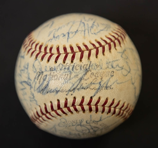 1952-57 Philadelphia Athletics & Phillies Reunion Signed Baseball - CAS