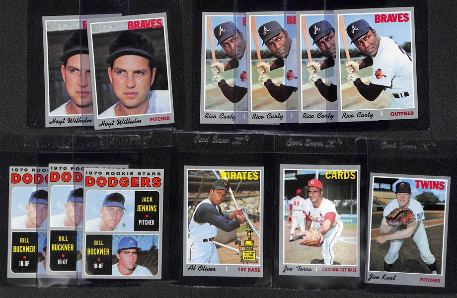 Lot Of 280+ 1970 Topps Pack-Fresh Baseball Cards 