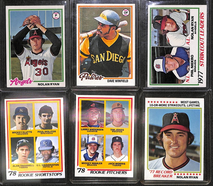 1978 Topps Baseball Complete Card Set