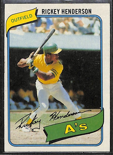 1980 Topps Baseball Complete Card Set