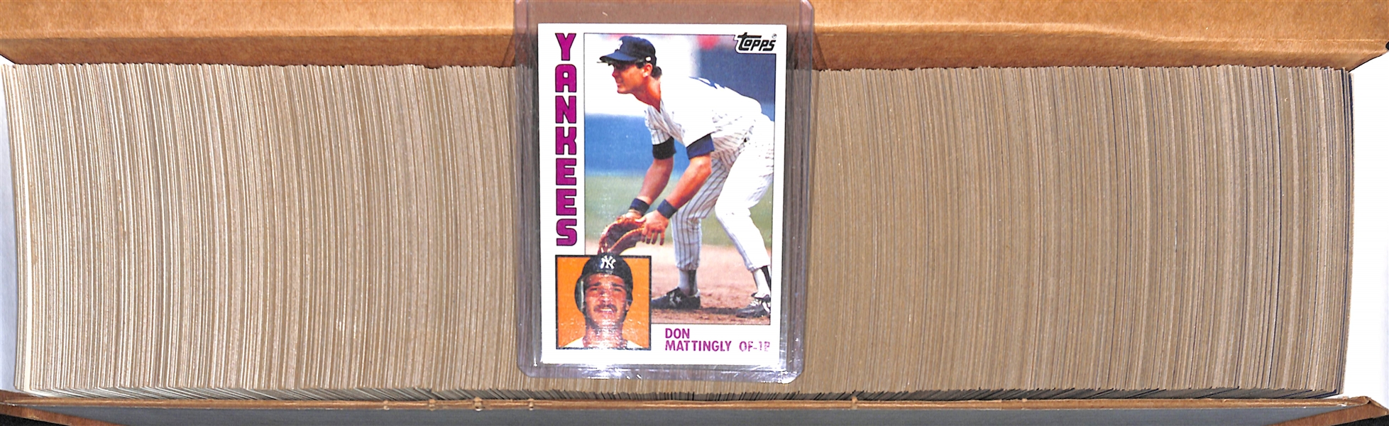 1984 Topps Baseball Set & Box Of MLB Star Player Cards