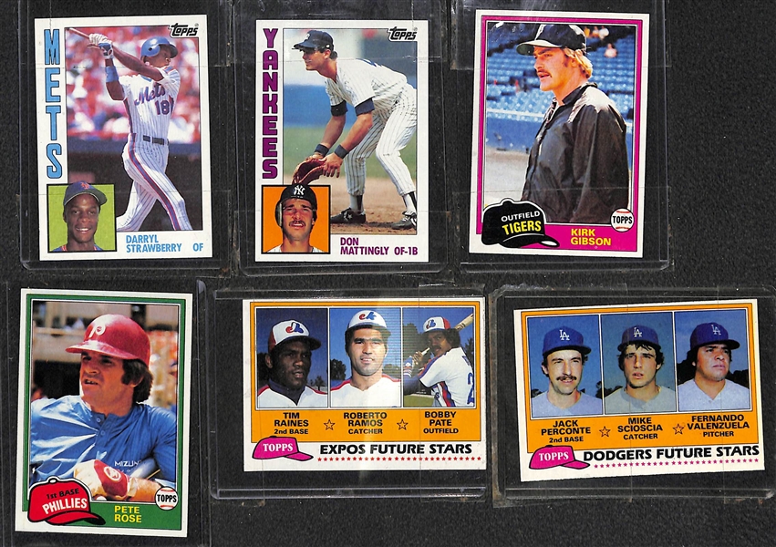 Lot Detail - 1981 & 1984 Topps Baseball Card Complete Sets