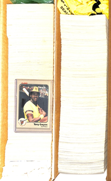 1981 & 1983 Fleer Baseball Card Complete Sets