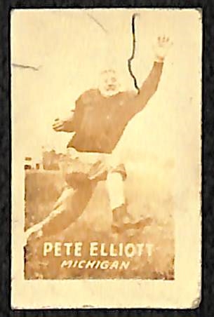 Lot of (4) 1948 Topps Magic Football Cards - Doak Walker Rookie & (3) Pete Elliott