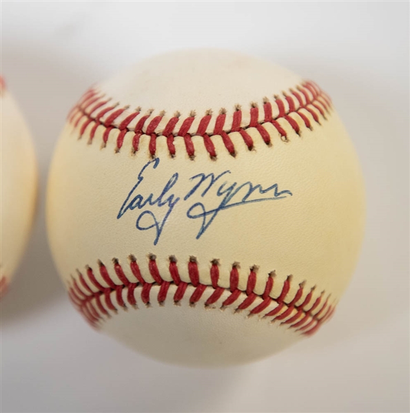 Bob Lemon & Early Wynn Signed Baseballs