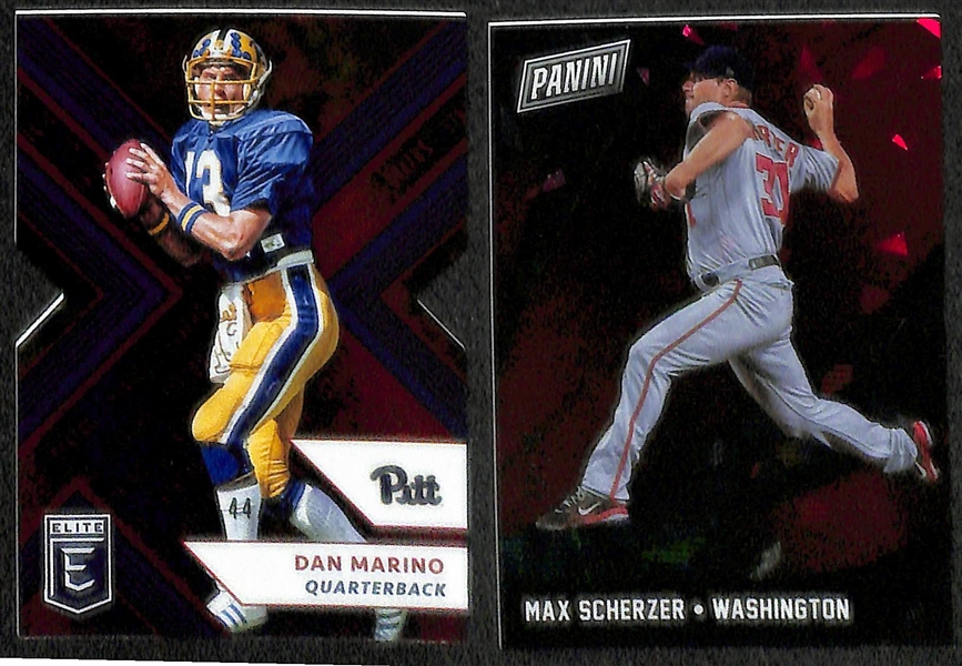 Lot of 307 Mixed Sports Numbered Cards w. Aaron Rodgers & Mike Trout