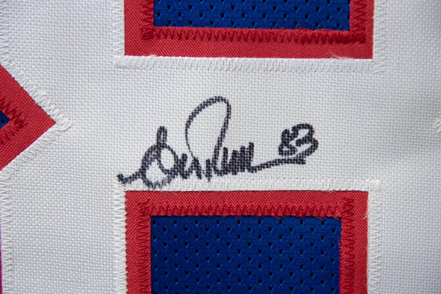 Andre Reed Signed Bills Style Jersey - JSA