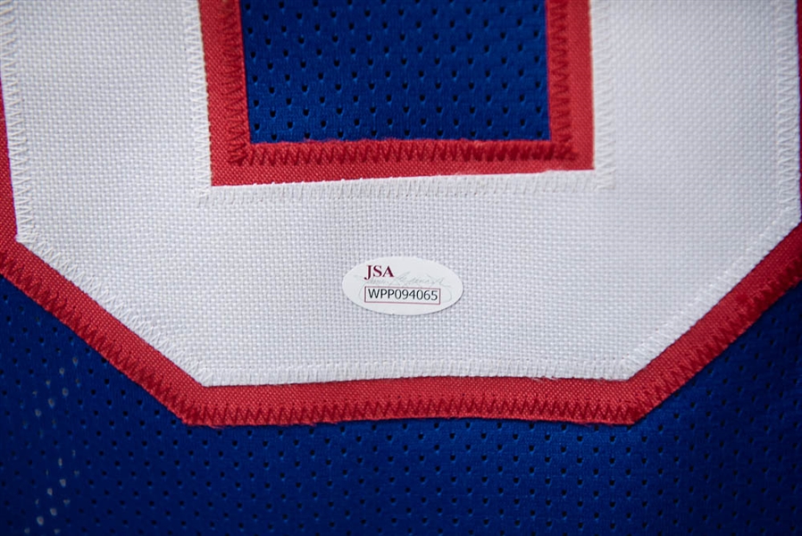 Andre Reed Signed Bills Style Jersey - JSA