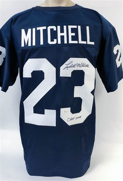 Lydell Mitchell Signed Penn State Style Jersey - JSA