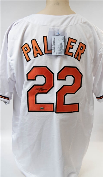 Jim Palmer Signed Orioles Jersey - Leaf 
