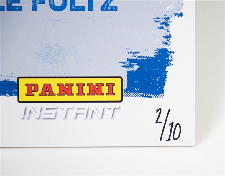 Markelle Fultz Signed Panini Instant Hand Print Jumbo Card 2/10