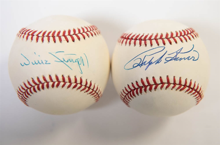 Willie Stargell & Ralph Kiner Signed Baseballs