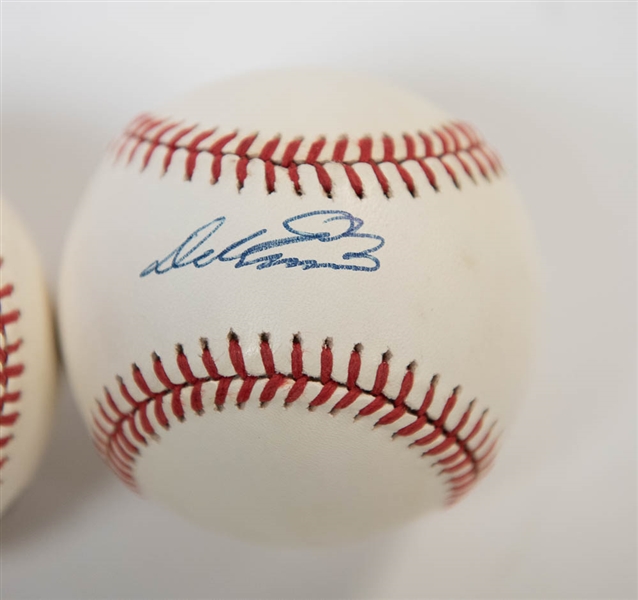 Mike Schmidt & Del Ennis Signed Baseballs