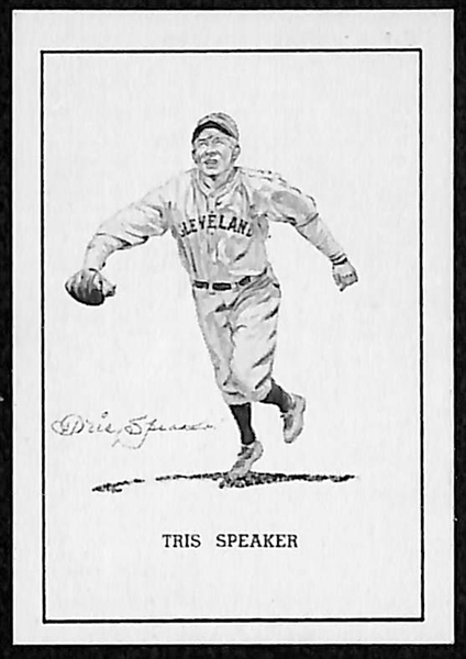 Lot of 4 1950 Callahan HOF Cards w. Rogers Hornsby