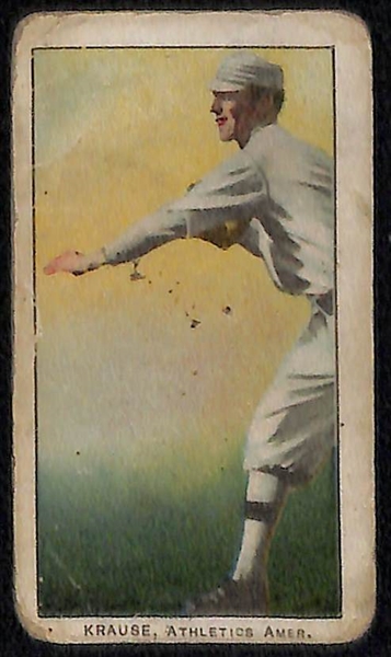 Lot of 4 1905 E95 Philadelphia Caramel Cards w. Harry Lord