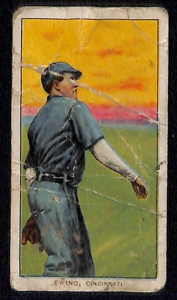 Lot of 4 1909 T206 Cards w. Mickey Doolin
