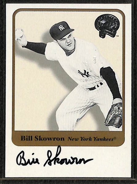 Lot Of 90 Baseball Autograph Cards w. Skowron & Franco