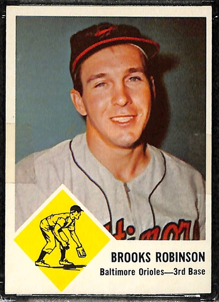 Lot of 3 Brooks Robinson Vintage Cards 