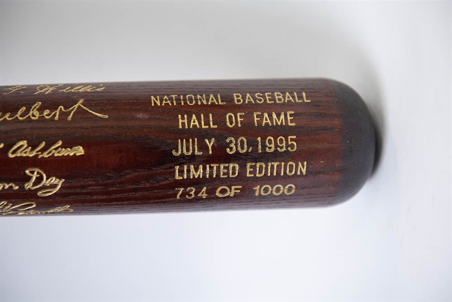 1995 Hall Of Fame Baseball Induction Bat
