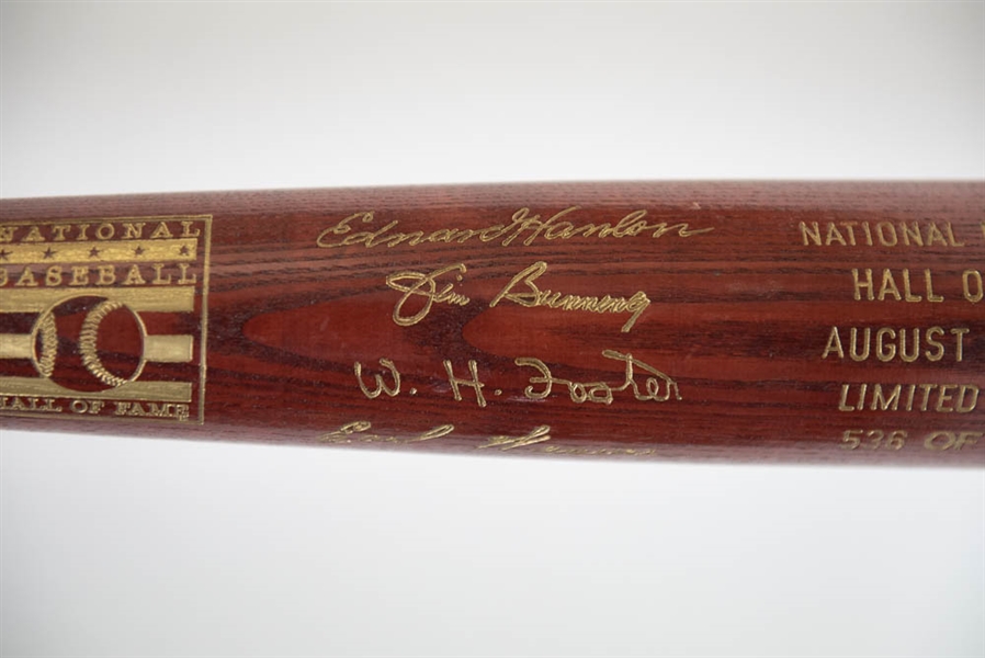 1996 Hall Of Fame Baseball Induction Bat