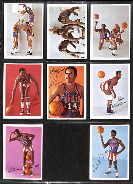 Lot of 34 1971 Cocoa Puffs Harlem Globetrotter Cards