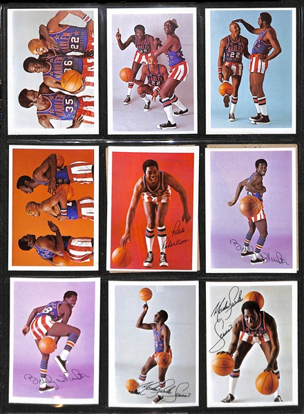 Lot of 34 1971 Cocoa Puffs Harlem Globetrotter Cards