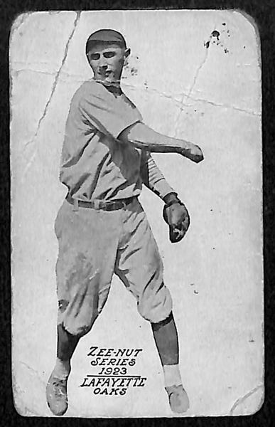 Lot of (15) 1923-1924 Zeenut Pacific Coast League Baseball Cards