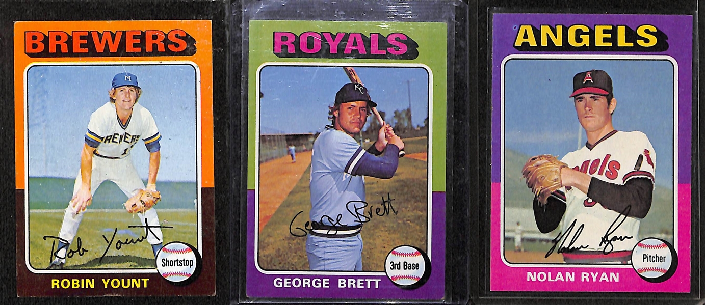 1975 Topps Baseball Complete Card Set