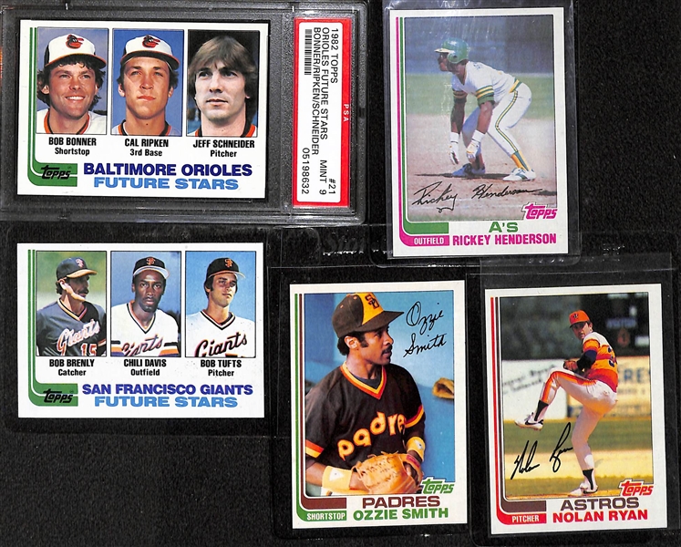 Lot of 2 1982 Topps Baseball Complete Card Sets